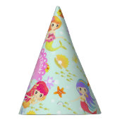 Mermaids Blue Partyhütchen (Rechts)