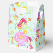 Mermaids Blue Tent Geschenkschachtel (Geöffnet)