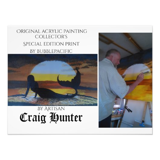 Mermaids Bubbas Fotodruck (Vorne)