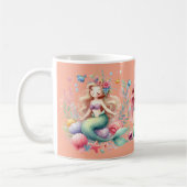 Mermaids Custom Foto Tasse Kindergeburtstag Bevorz (Links)