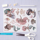Mermaids Decoupage Seidenpapier (Handwerk)