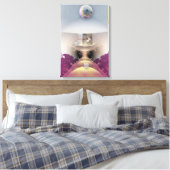 Mermaid's Dream, Fantasy Digital Art Canvas Print Leinwanddruck (Insitu (Schlafzimmer))