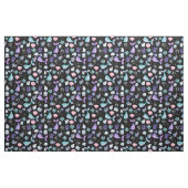 Mermaids Dream on Black Stoff (Fat Quarter (45,7 x 55,9 cm))