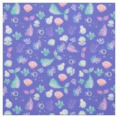 Mermaids Dream on Blue Stoff (Muster)