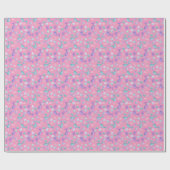 Mermaids Dream on Carnation Pink Geschenkpapier (Flach)