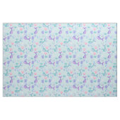 Mermaids Dream on Pastel Blue Stoff (Fat Quarter (45,7 x 55,9 cm))