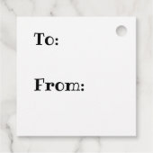 Mermaids favorisieren Tags Geschenkanhänger (Rückseite)