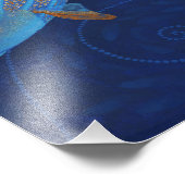 Mermaids & Fisch, surreale Fantasiekunst, Unterwas Fotodruck (Ecke)