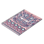 Mermaids Folk Elements Vintag nahtlos Notizblock (Linke Seite)