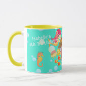 Mermaids Foto Aqua Tasse (Links)