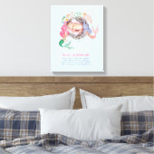 Mermaids FOTO New Baby Wall Art Keepake Leinwanddruck (Insitu (Schlafzimmer))