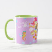 Mermaids Foto Pink Tasse (Links)