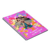 Mermaids Foto Violet Notizblock (Rechte Seite)