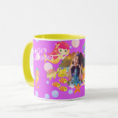 Mermaids Foto Violet Tasse (Vorderseite Links)
