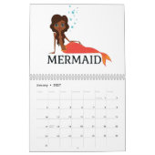 Mermaids ganzjährig 2020 kalender (Jan 2027)