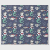 Mermaids Geschenkpapier (Flach)