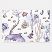 Mermaids Geschenkpapier Set (Vorderseite 2)