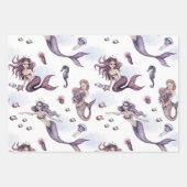 Mermaids Geschenkpapier Set (Vorderseite)