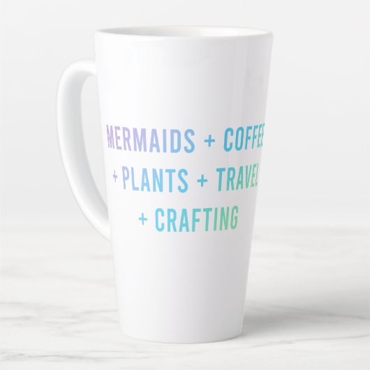 Mermaids + Kaffee + Pflanze + Reisen + Crafting Milchtasse (Linke Ecke)