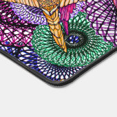 Mermaids Love Parrots Schreibtischunterlage (Ecke)