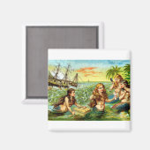Mermaids Magnet (Vorderseite/Rückseite)