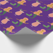 Mermaids + Mai Tais Geschenkpapier (Ecke)