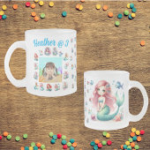 Mermaids Mattiert Glass Tasse Kindergeburtstag Gef
