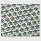 Mermaids mit Dreadlocks Thunder_Cove Geschenkpapier (Flach)