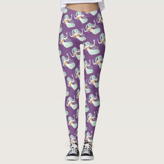 Mermaids mit Dreadlocks Thunder_Cove Leggings (Vorderseite)