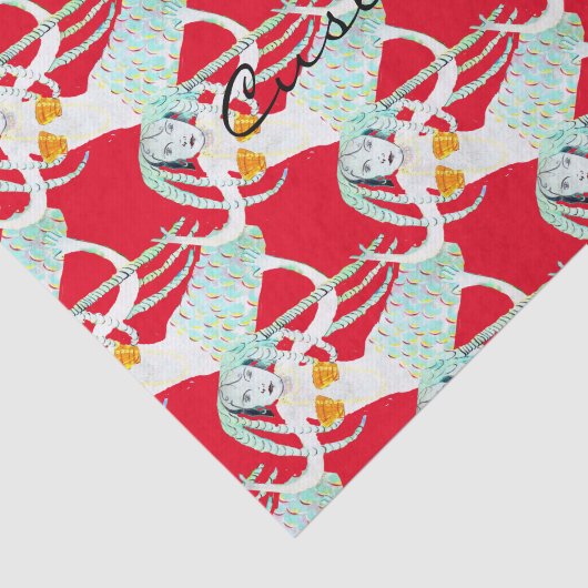 Mermaids mit Dreadlocks Thunder_Cove Seidenpapier (Ausschnitt)