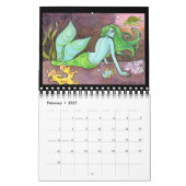 Mermaids of 2011 Fantasy Illustration Art Kalender (Feb 2027)