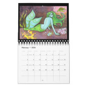 Mermaids of 2011 Fantasy Illustration Art Kalender (Feb 2026)