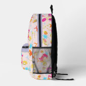 Mermaids Peach Bedruckter Rucksack (Rechts)
