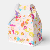 Mermaids Peach Pink Zent Geschenkschachtel (Rückseite)