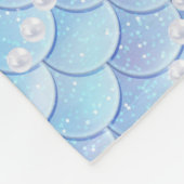 Mermaids & Pearls Pattern Fleecedecke (Ecke)