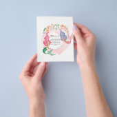 MERMAIDS PERSONALISIERT FLYER (Gruppe)