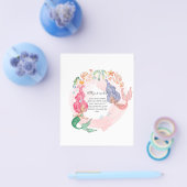 MERMAIDS PERSONALISIERT FLYER (Einzeln)