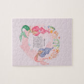 MERMAIDS PERSONALISIERT PUZZLE (Horizontal)