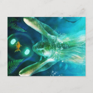 Mermaids Postcard Postkarte