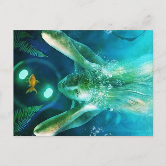 Mermaids Postcard Postkarte (Vorderseite)