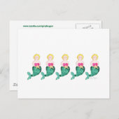 Mermaids Postcard Postkarte (Vorne/Hinten)