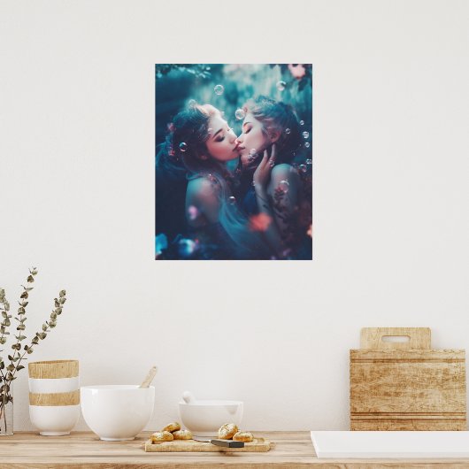 Mermaids Poster (Küche)