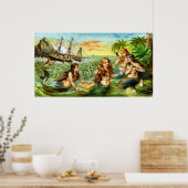Mermaids Poster (Küche)
