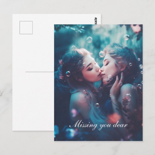 Mermaids Postkarte (Vorne/Hinten)