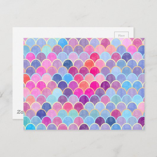 Mermaids Postkarte (Vorne/Hinten)