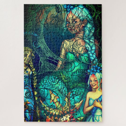 Mermaids Puzzle (Vertikal)