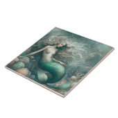 Mermaid's Reef Sanctuary - Serene Tile Dekoration Fliese (Seite)