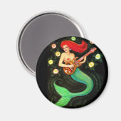 Mermaids Rock! Magnet (Vorderseite/Rückseite)