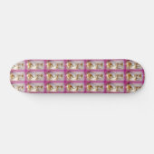 Mermaids rosa Skateboard (Horizontal)