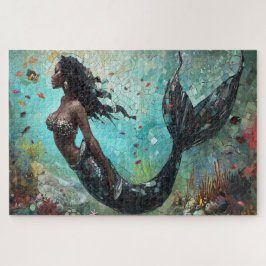 Mermaid's schimmernder Seetanz Puzzle
